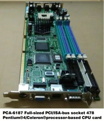 PCA-6011G2/VG PCA-6178 PCA-6006LV PCA-6184VE PCA-6187VE PCA-6008VG PCA-6380V Full-size CPU Card IPC Motherboard with CPU RAM