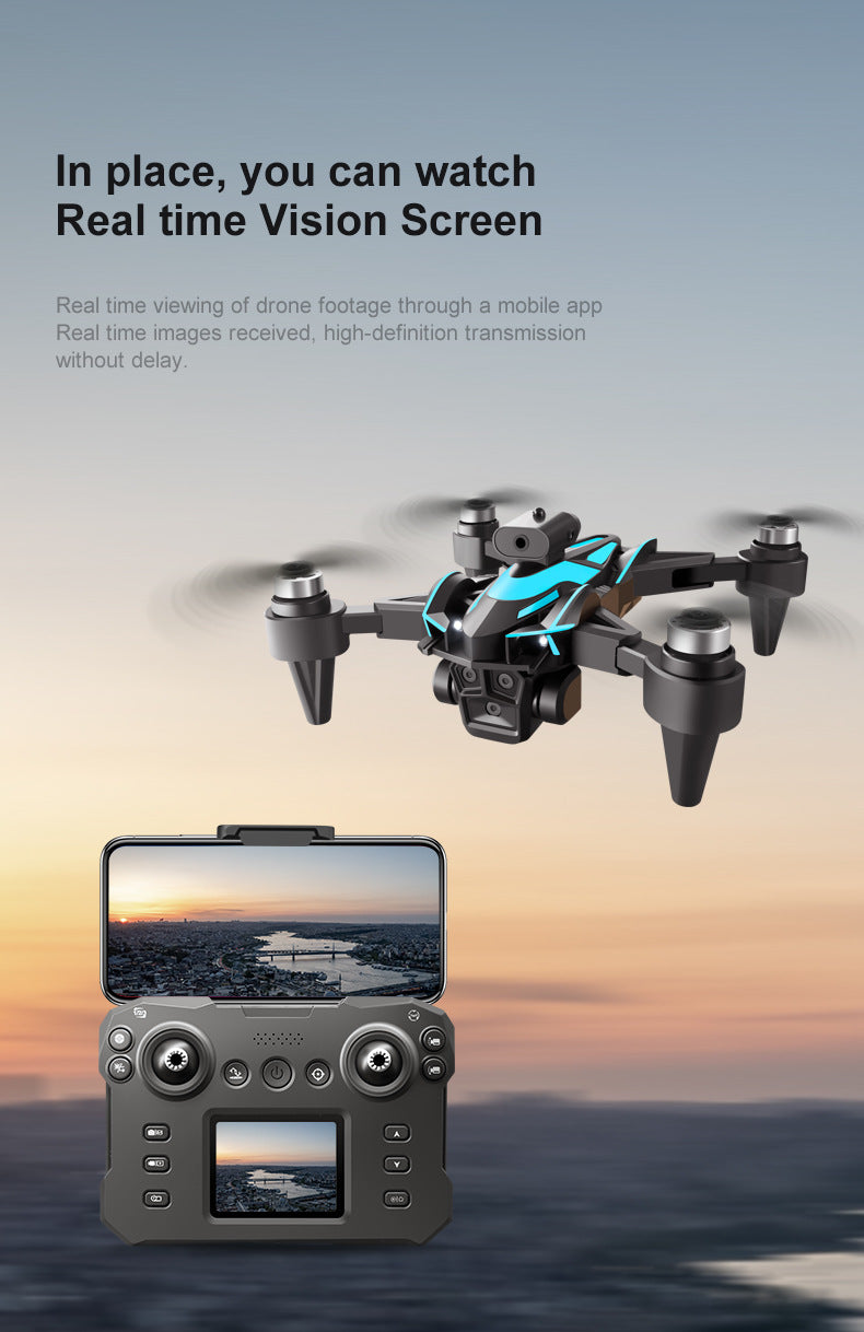 Cross-Border K12MAX Drone with screen control, optical flow positioning, quadcopter with brushless motor, remote control airplane toy