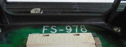 FS-978 100% OK Original IPC Board Full-size CPU Card ISA Industrial Mainboard PICMG 1.0 with CPU RAM 1*LAN