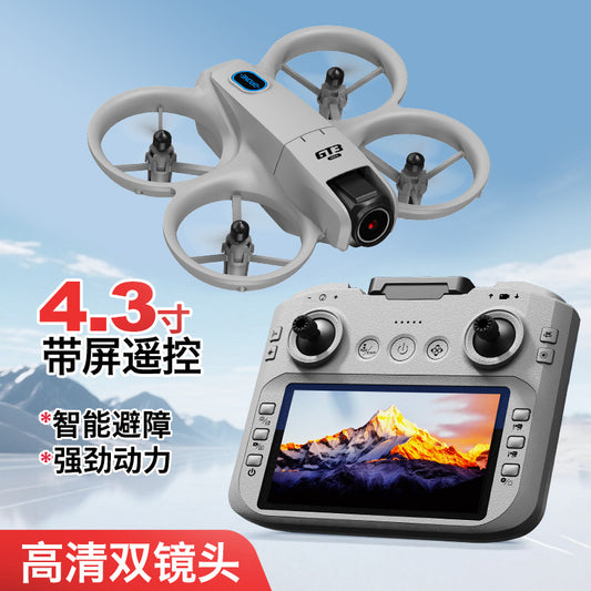 Cross-Border GT3Drone Remote Control with Screen Optical Flow Positioning Electric Lens Quadcopter Remote Control Aircraft Toy