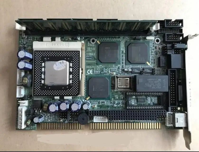 SBC8253 Rev:A3 100%OK Embedded IPC Board PCI Bus Industrial motherboard Half-Size CPU Card PICMG1.0 Mainboard With CPU RAM