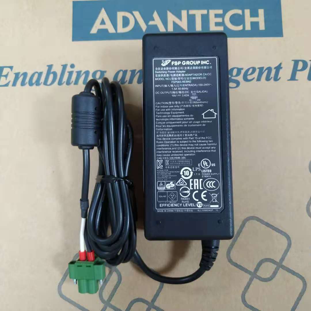 Advantech PPC-3100/UNO-2484 Power Adapter 19V-4.74A Quanhan 19V 3.42A Phoenix Terminal