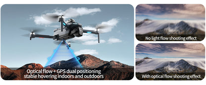 Cross-Border XT606Drone remote control with screen brushless motor HD aerial photography GPS Intelligent Positioning Remote Control Drone