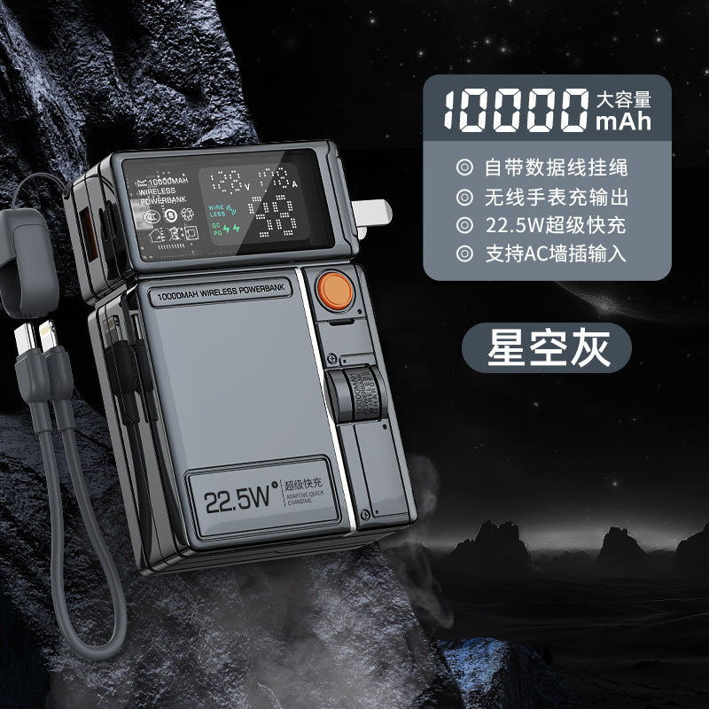 AC Plug Charger30W Super fast charging portable power bank with stand cross-border magnetic charger