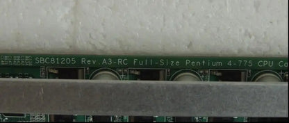 SBC81205 REV:A3-RC 100% OK Original Embedded IPC Board Full-size CPU Card ISA Industrial Mainboard PICMG 1.0 with CPU RAM