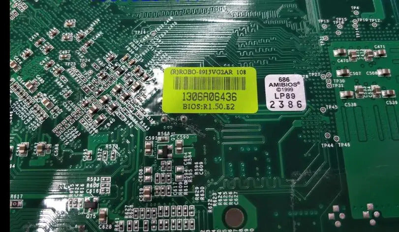ROBO-8913VG2AR Very Nice IPC Board Full-size CPU Card ISA PCI Industrial Embedded Mainboard PICMG 1.3 Bus With CPU RAM 2* LAN