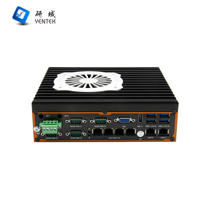 G3250F-L6 Mini Industrial Computer 6 Network Ports 4 Serial Ports XP Industrial PC 7/8th Gen i7 i5 Industrial Host