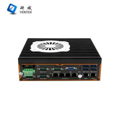 G3250F-L6 Mini Industrial Computer 6 Network Ports 4 Serial Ports XP Industrial PC 7/8th Gen i7 i5 Industrial Host