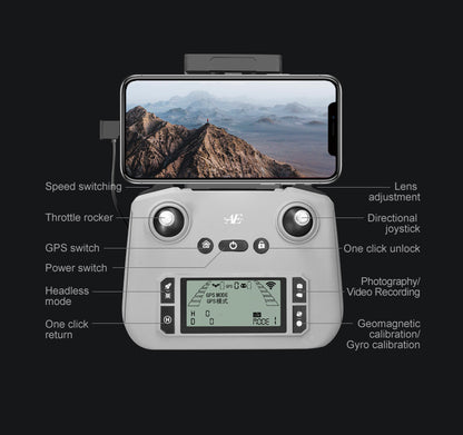 AE86Digital Image Transmission Obstacle Avoidance HD Professional Aerial Photography Drone Anti-Shake Auto Return GPS Remote control aircraft