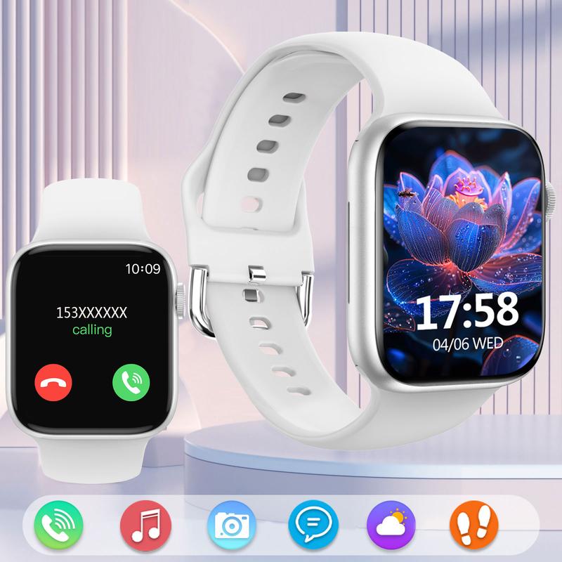 Hot Sale 2.01-inch HD Touchscreen Smartwatch - Wireless Calling, Photo Capture, Music Control | Android/iOS Compatible, Unisex Style, Custom Watch Face, Alarm & Call/SMS Alerts