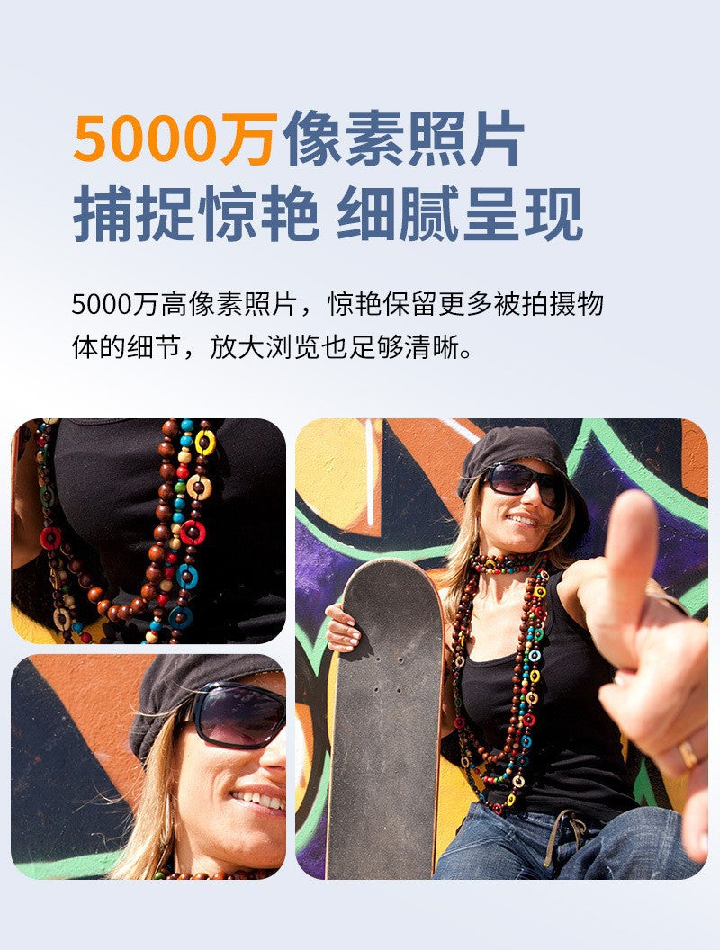 Cross-border handheld action camera customization 6K Ultra-clear Shooting EIS Anti-Shake Outdoor shooting camera factory customization