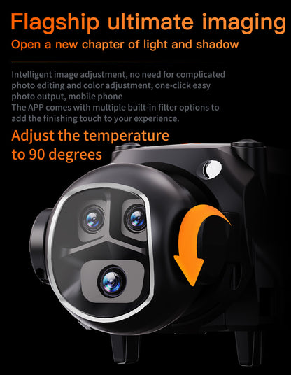 Cross-Border H21Drone Optical Flow Positioning Brushless Aircraft HD Aerial Photography ESC Camera Remote Control Airplane Drone