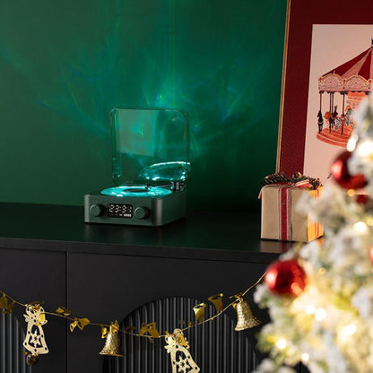 Wireless Speaker, Multifunctional Desktop Speaker with USB Port & AUX Input, Speaker with Environment Light Adjustment Modes, Halloween Gifts, Decor