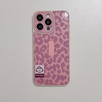 Fashion Leopard-print Pattern Phone Case, Decorative Phone Protector Cover, Phone Accessories Compatible with iPhone 13 14 15 16 Pro Max/Pro, Phone Case