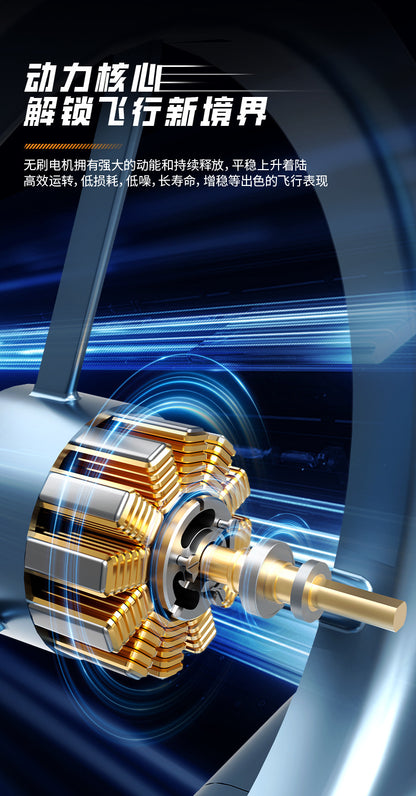 Cross-Border Z4Drone Large Screen Aerial Photography Brushless Quadcopter Obstacle Avoidance Anti-Collision Flying Machine Toy Remote Control Airplane