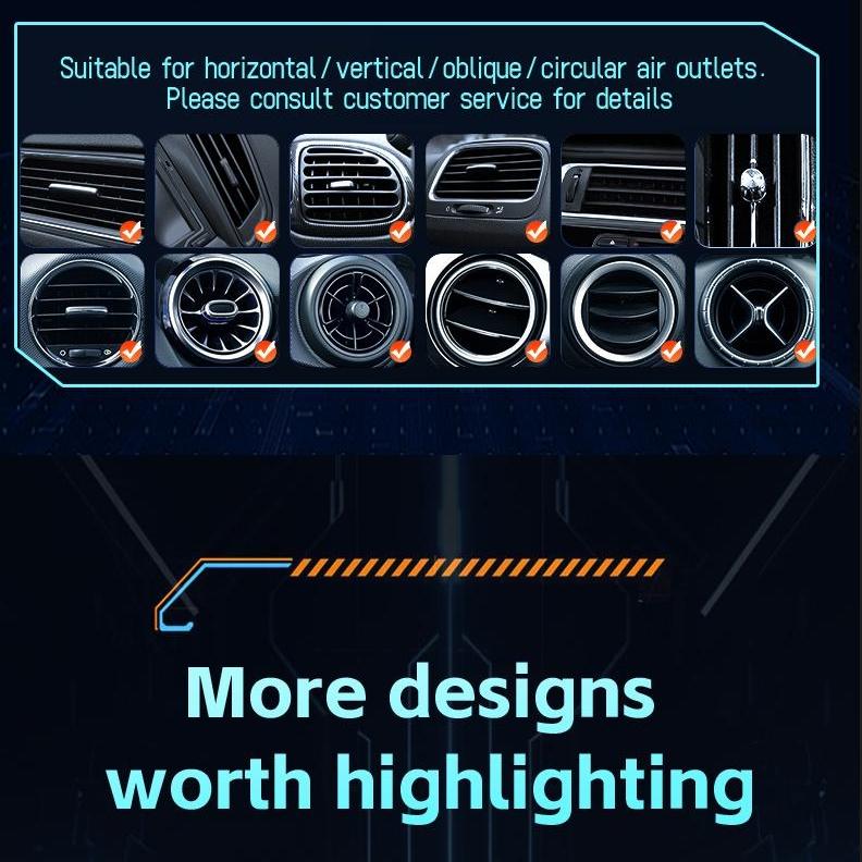 Wireless Car Charger Fast Auto Clamping Car Charger Phone Holder fit iPhone Pro  tags Smartphone Cellphone Charging Electronic magnetic 360 rotating Lightning Bracket