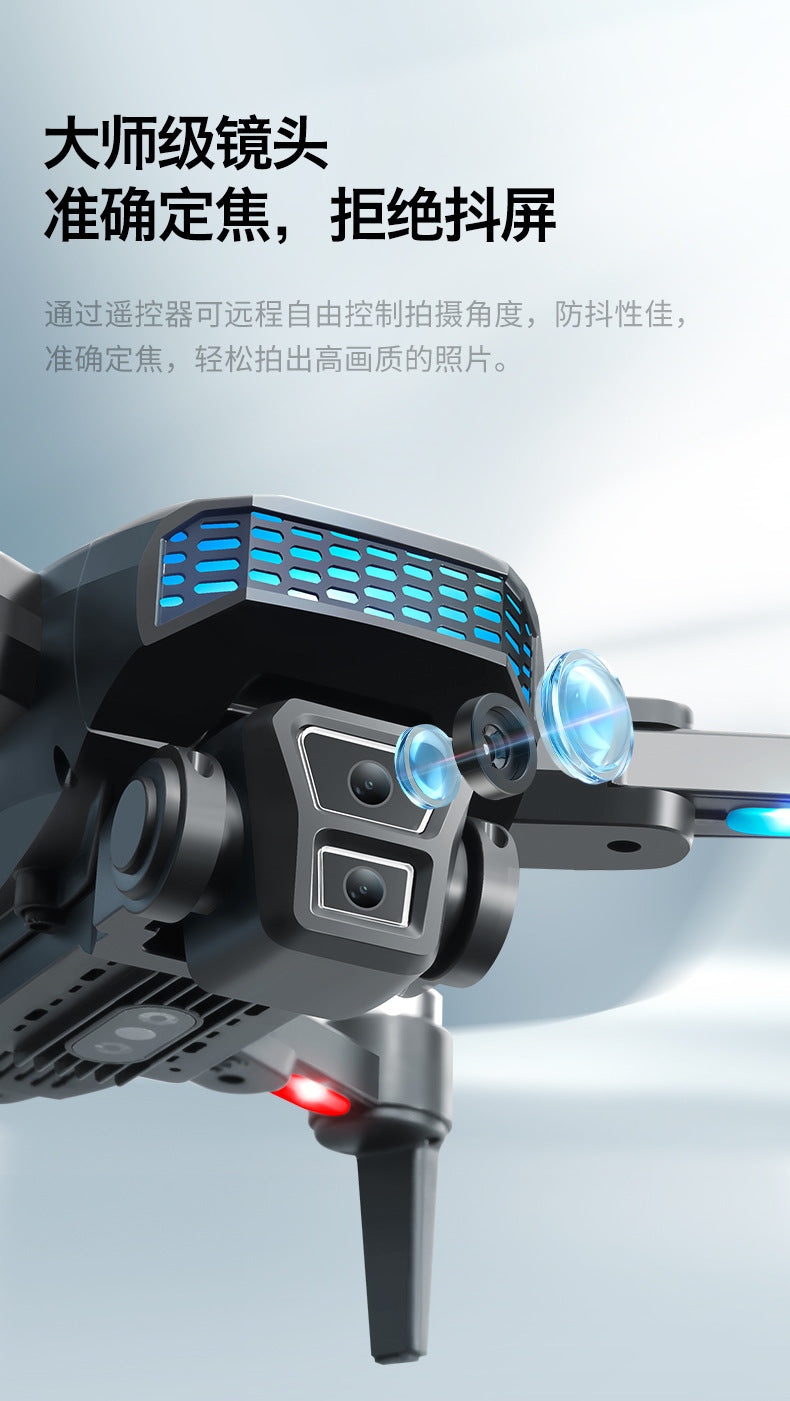 Cross-Border XT505Uav GPS Positioning Brushless Motor HD Dual Camera Aerial Photography Obstacle Avoidance Remote Control Aircraft Drone