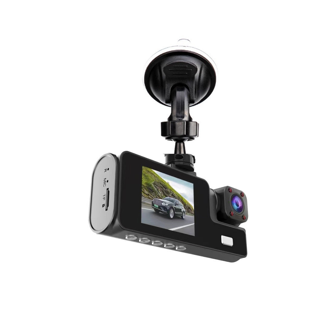 Super Clear1080P Starlight Night Vision Front and Rear Dual Recording WIFI Mobile Phone Interconnection Dual-Lens Car Mount DVR Driving Recorder