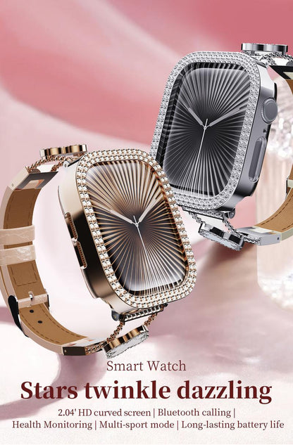 2025 Fashion Smart Watches for Women, Touch Screen Watch, Answer/Make Calls/100+ Sports Modes/Message Reminder, DIY Watch Dials, Wearable Devices, Smart Watches for iPhone/Andriod, Gift for Wife, Girl Friend