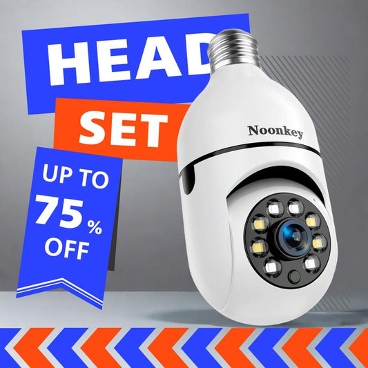 FHD NEW Light Bulb Security Camera 2.4Ghz Wi-fi Indoor/Outdoor Full Color Day/Night Camera, Motion Detection, Sound & Light Alarm, Two-Way Audio, Home/Yard/Store，Work Alexa Wireless Light Socket Camera Easy Installation,Speaker, Sd Card