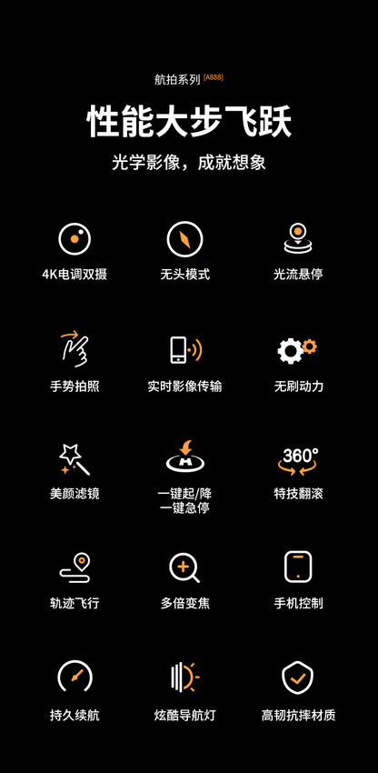 Cross-Border A888 PRO Drone HD Aerial Photography Long Endurance Quadcopter Remote Control Aircraft Air 3Drone