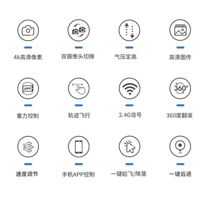 E99pro Foldable Drone HD Dual Camera Aerial Photography Altitude Hold Quadcopter E88PRO Remote control aircraft K3