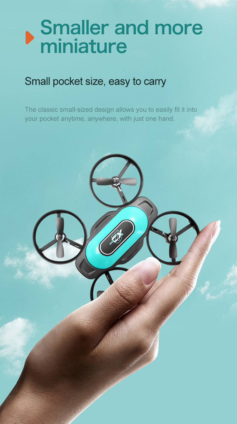 Cross-Border XD2Mini Drone, Shockproof and Impact Resistant2.4G Four-Axis Aircraft360°Rotating and Rolling Remote Control Toy