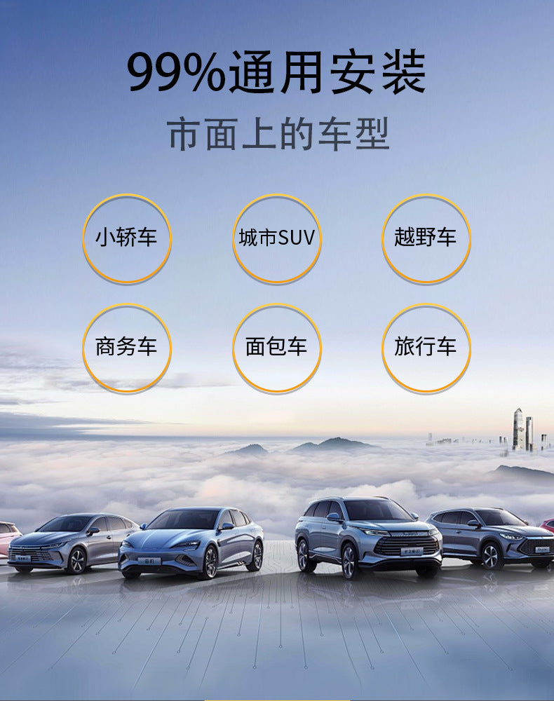 Full Screen11In-Dash Streaming Media Recorder Blind Spot View1080P Low-light Night Vision Rearview Mirror Dash Cam