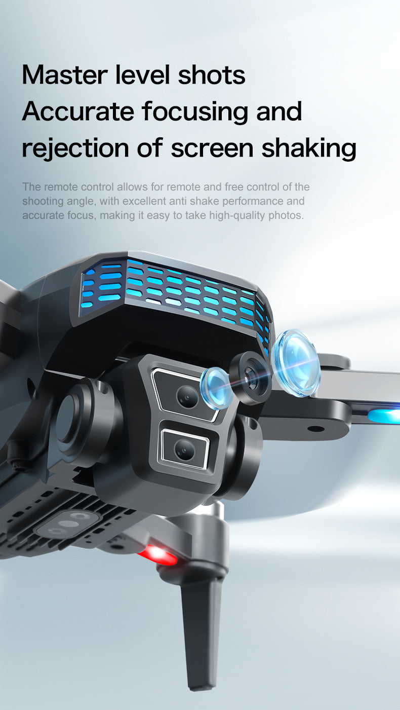 Cross-Border XT505Uav GPS Positioning Brushless Motor HD Dual Camera Aerial Photography Obstacle Avoidance Remote Control Aircraft Drone