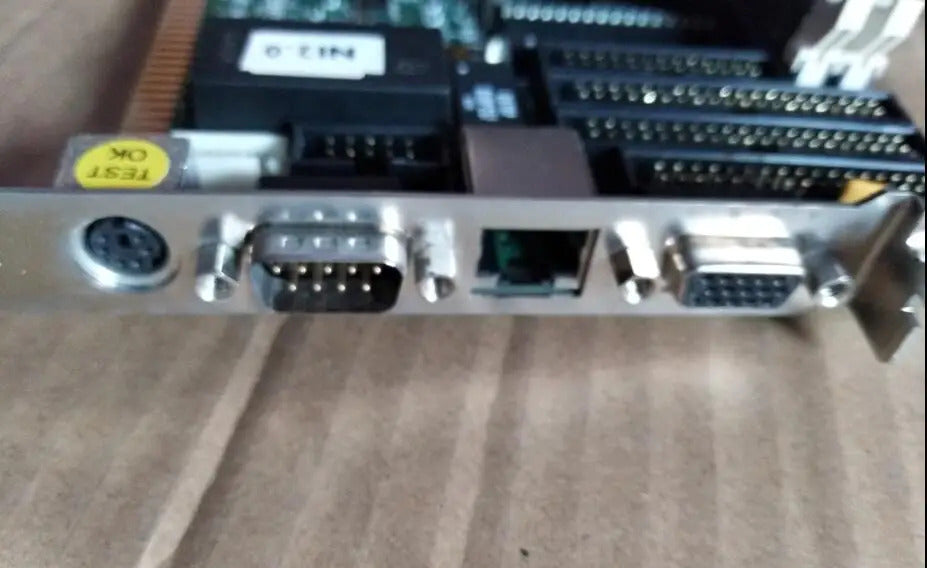 PEAK555 Rev:D 100%OK Original Embedded IPC Board PCI Slot Industrial motherboard Half-Size CPU Card PICMG1.0 With CPU RAM
