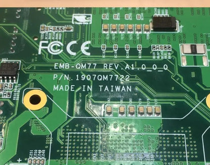EMB-QM77 REV A1.0 100% OK Original Brand  Industrial Motherboard EMB-QM67 Mainboard EMB-QM77 with i7-2710QE SR02T CPU RAM 6*COM