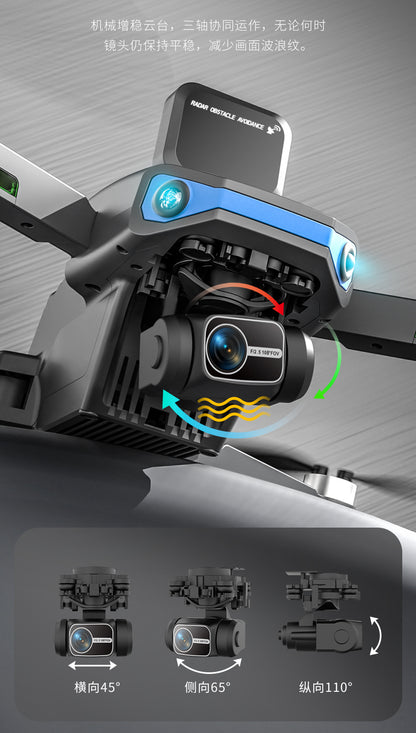 Cross-Border AE3Long Endurance Brushless Drone GPS Three-axis gimbal obstacle avoidance drone HD aerial photography remote control aircraft