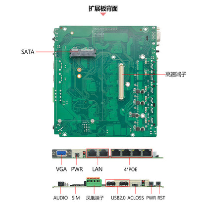 Industrial Control P6760F-G16 High-Performance Vision Industrial Computer 11/12 Gen i7 i5 i3 Industrial PC Host