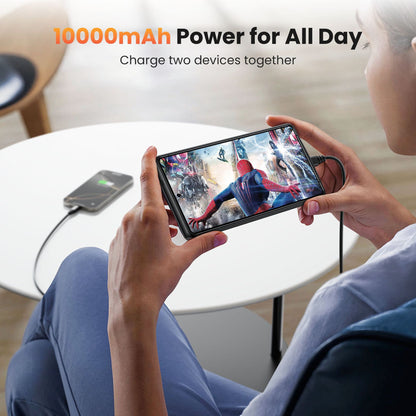 Applicable to Samsung S25/24/S23/S22ultra Back Clip Battery Power Bank Soft Gel Cross-Border Amazon Sale