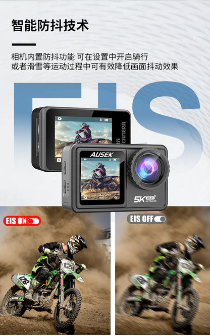 5k Action Camera Cross-border new sports camera Waterproof and anti-shake touch HD camera customization