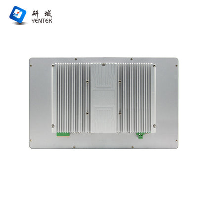 15.6inch Capacitive Industrial Control Touch All-in-One Machine 5 Ethernet Ports 4 Serial Ports Wall-Mounted Fully Enclosed Industrial Panel Computer
