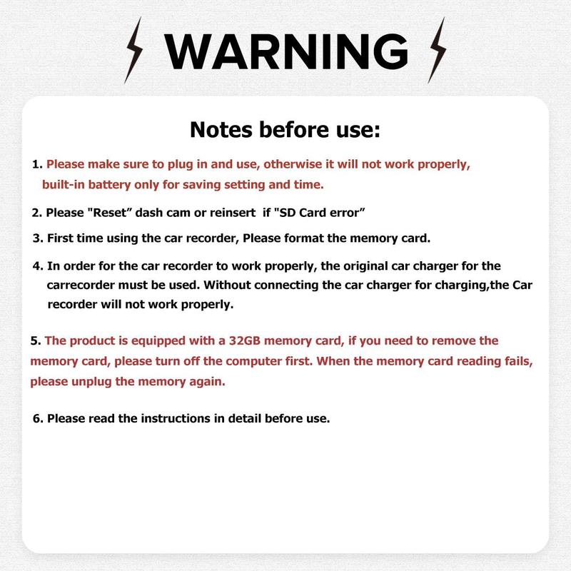 Front & Rear Dual Recording Dash Camera, 1080P HD Dashcam for Vehicle, Automotive Wide Angle Video Surveillance, Car Camera with IR Night-Vision, Car DVR Camera, Camera Security, Dash Camera for Car, Dashcam