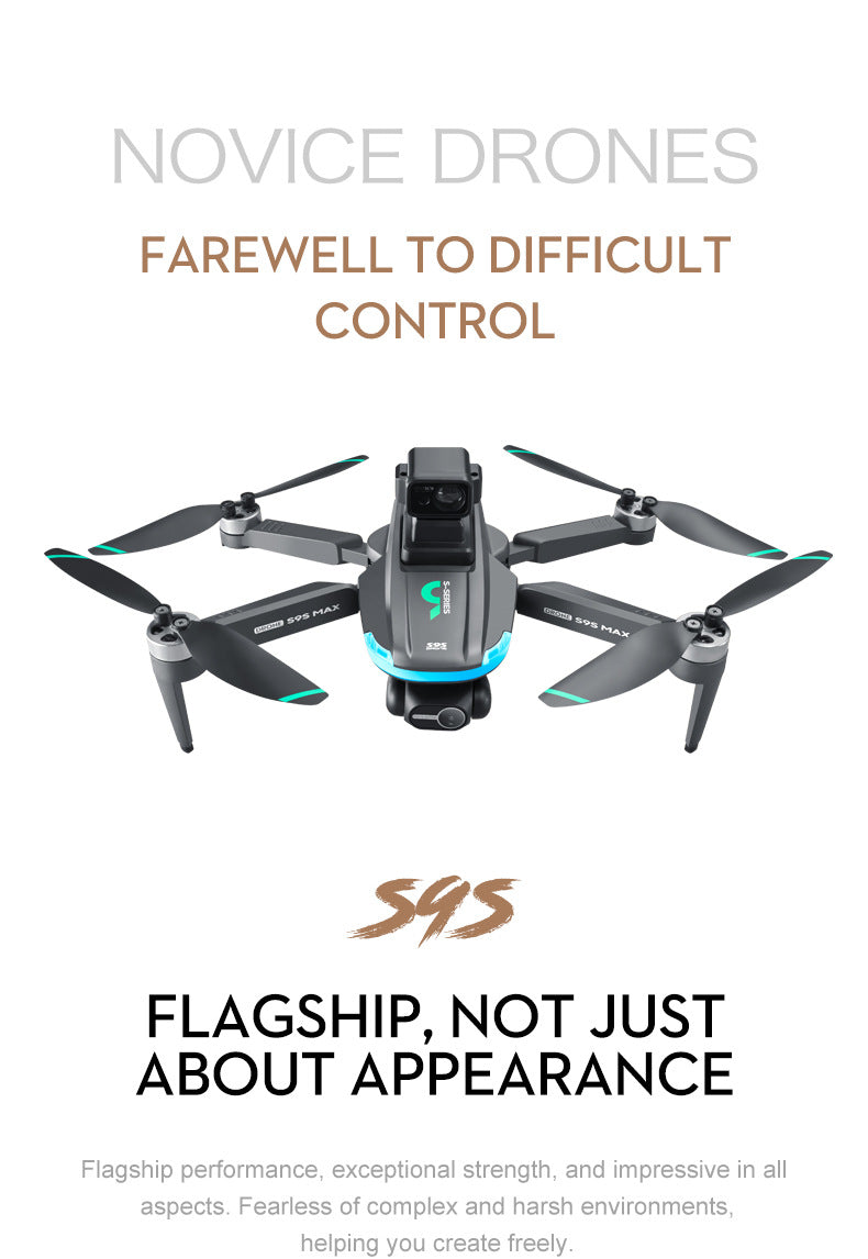 Cross-Border S9S Drone Brushless GPS Satellite Positioning4K High-definition Aerial Photography Two-axis Electric Servo Quadcopter
