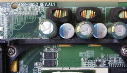 FSB-865G REV.A1.1 100% OK IPC Board Full-size CPU Card ISA PCI Industrial Embedded Mainboard PICMG1.0  With CPU RAM  No Fan