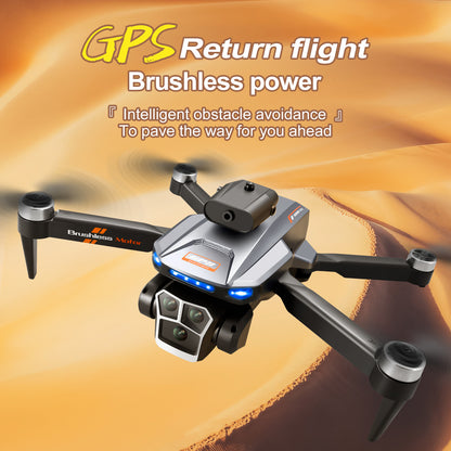 Cross-Border S158Uav GPS Positioning Brushless Motor HD Dual Camera Aerial Photography Obstacle Avoidance Remote Control Aircraft Drone