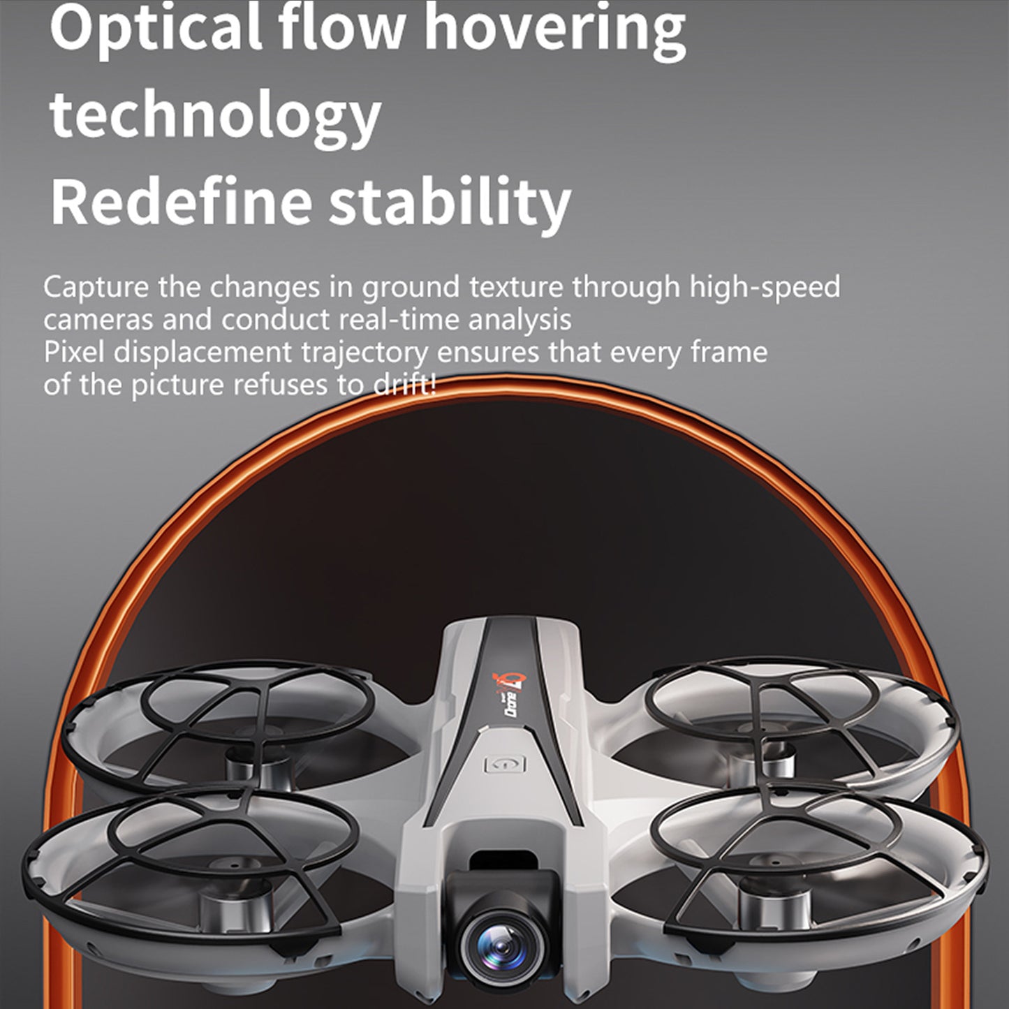 Cross-Border YL05Drone Flying Across Large Screen Without Phone Aerial Photography HD Optical Flow Brushless Toy Airplane