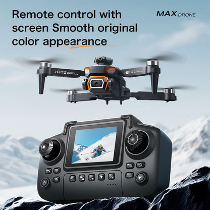 Cross-Border GT5MAX Drone with screen control, optical flow positioning, quadcopter with brushless motor, remote control airplane toy