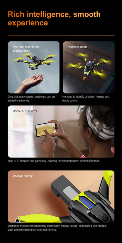 Cross-Border K15Drone remote control with screen brushless long battery life remote aircraft with obstacle avoidance High-Definition Aerial Drone