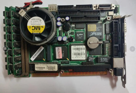 686LCD/s 100% OK Original IPC Board ISA Bus Industrial Motherboard Half-Size CPU Card PICMG1.0 Mainboard With CPU RAM PC/104