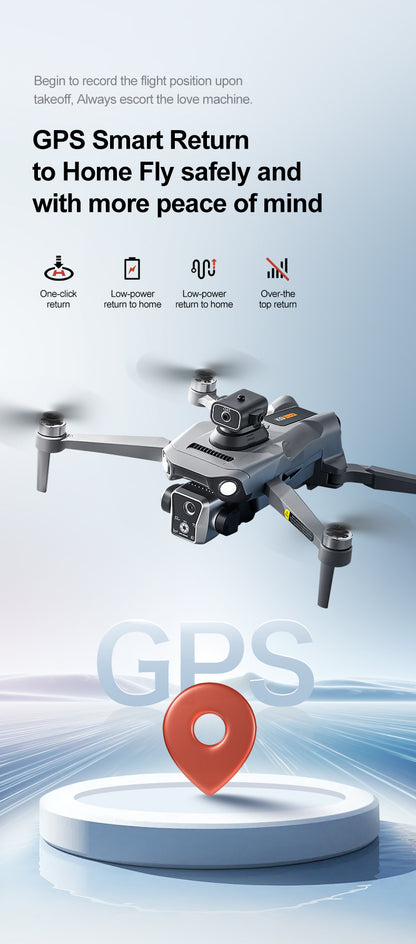 Cross-Border K19 MAX Drone with screen control brushless motor for high-definition aerial photography GPS Intelligent Positioning Remote Control Drone
