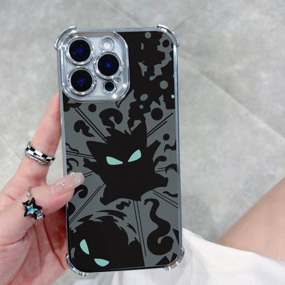 Glossy Suitable for iPhone 17 Pro Max Phone Case 16P 15 12 14 13 11 Four-Corner Shockproof Electroplated Cross-Border Soft