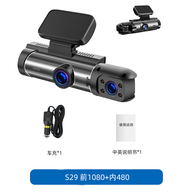 2025Cross-Border4K High-definition Dash Cam wifi Mobile Phone Interconnection Starlight Night Vision Dual Recording Car Mount DVR Four Records