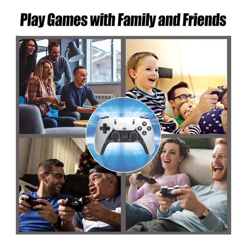 2025 New Upgraded RetroGame Console with 20,000+ Games,4K HDMl Output, Wireless Controller,  Game Emulator, Arcade Communication Stick