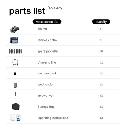 Cross-Border GT8Drone remote control with screen HD aerial photography brushless obstacle avoidance quadcopter toy airplane drone