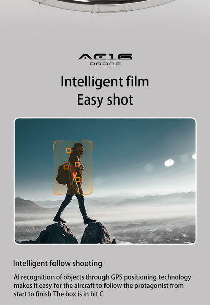 Cross-Border AE16Drone Laser Obstacle Avoidance Drone GPS Satellite Positioning Four Lens Brushless Quadcopter